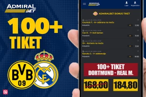 AdmiralBet i Sportske 100+ tiket - Spremite se za spektakl!
